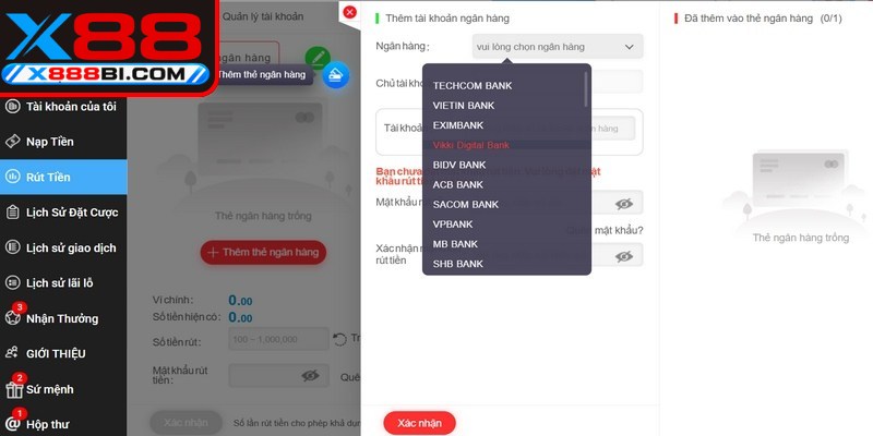 Các giải pháp xử lý sự cố khi làm lệnh rút tiền X88 hiệu quả