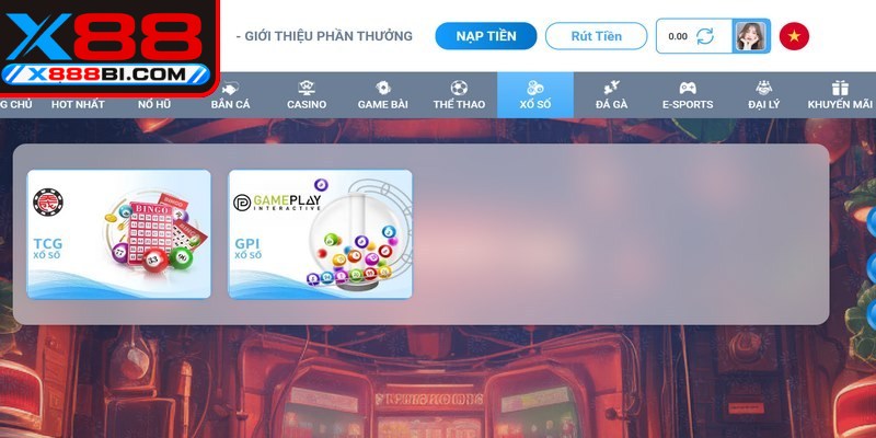 Xổ số X88 mang đến trải nghiệm giải trí đẳng cấp với tỷ lệ thưởng cực cao